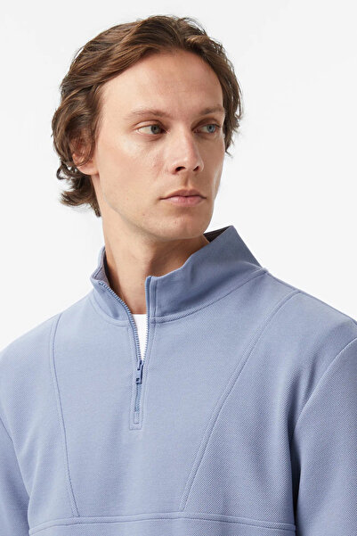 Nautica Ανδρικό μπλουζάκι μπλε κλασικής εφαρμογής