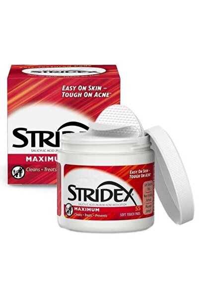 Stridex 55 ضمادة لعلاج حب الشباب (أقصى قوة) - علاج حب الشباب في الوجه يقلل من...