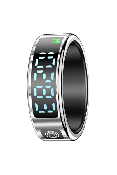 COOSTAR Smart Health Ring EM-SR08 Silver | 5 ATM Waterproof | Heart Rate & SpO₂ Monitoring, #9 (59,5 mm)