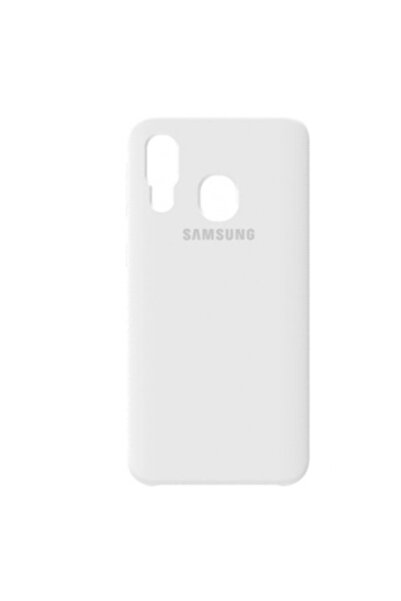 OEM Silicone protective case for Samsung Galaxy A40, White