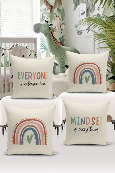 Filamente Set de huse de pernă 4 bucăți pentru cameră pentru copii imprimat digital