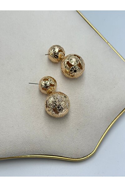 MyladyAccessoriess Vintage Topçuk Earrings (Brass Plated)