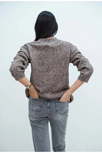 jöns since 1997 Women's V-Neck Oversized Striped Knitwear Cardigan