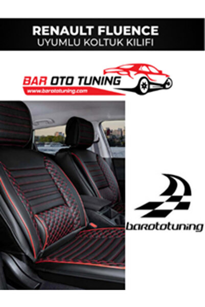 barototuning غطاء مقعد سيارة رينو فلوانس متوافق مع سلسلة بلس لوكس باللونين ال...