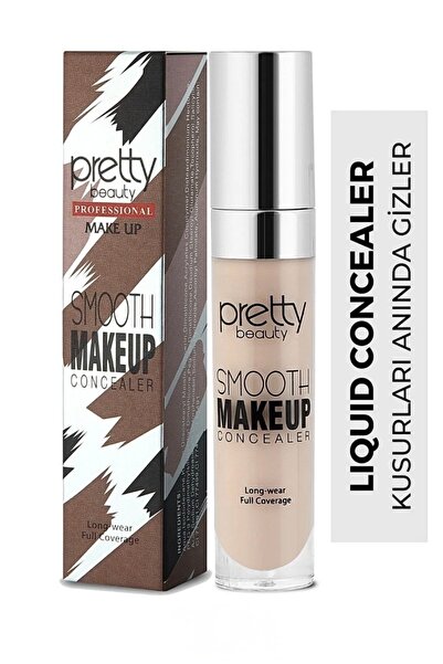 Pretty No:1 Nera Classy Likit Fırçalı Göz Altı Kapatıcısı Concealer Light No:1