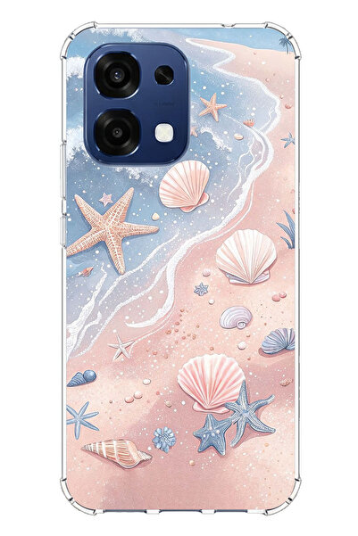 TechTree حافظة سيليكون متوافقة مع هاتف اوبو A6 برو مطبوع