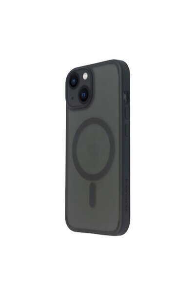 OEM Carcasă din silicon MagSafe compatibilă cu iPhone 14, culoare neagră