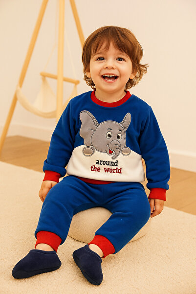 canmana kids&baby Детски комплект с принт на слонове