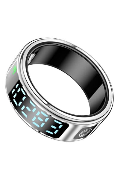 COOSTAR Smart Health Ring EM-SR08 Silver | 5 ATM Waterproof | Heart Rate & SpO₂ Monitoring, #9 (59,5 mm)