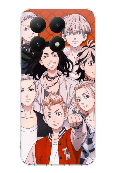 TechTree حافظة سيليكون متوافقة مع Xiaomi 15T من شخصيات طوكيو ريفينجرز مطبوع