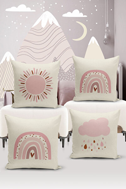 Filamente Set de huse de pernă 4 bucăți pentru cameră pentru copii imprimat digital