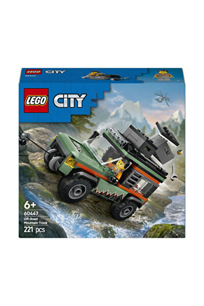 LEGO City 4x4 Off-road Pickup Truck 60447, 221 pieces
