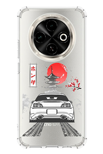 TechTree Tecno Spark 30C Compatible S2000 Designed Printed Silicone Case