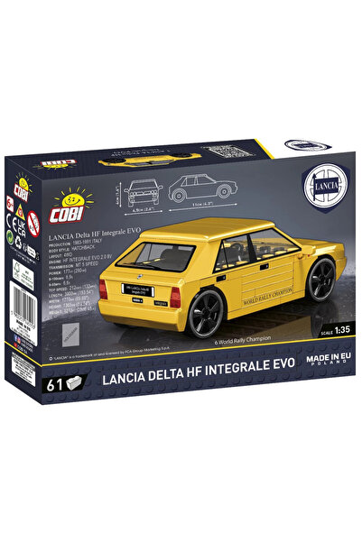 COBI Lancia Delta HF Integrale EVO 1991, 61 pieces (COBI-24515)