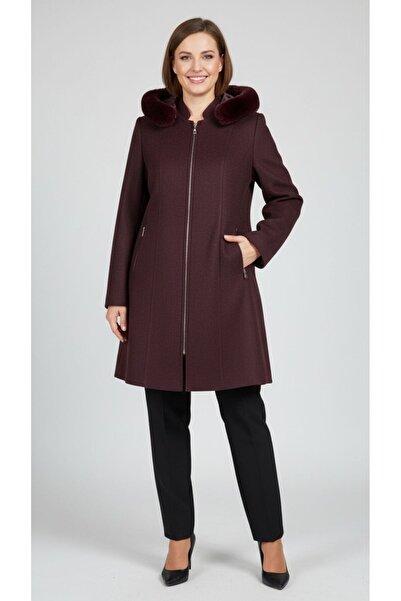 ALVİSTA Women's Cashmere Jacket Coat-1225