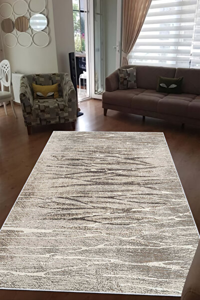 VOPTEKS Vizon Halı Salon Halısı Makinede Yıkanabilir Halı Kaymaz Taban Halı