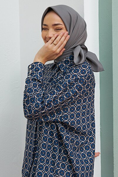 Silk Home Smoked Plain Twill Polyester Scarf