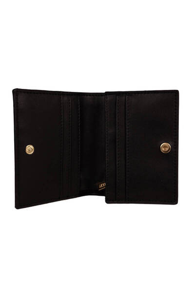 Aker Black Monogram Wallet Cnt20163