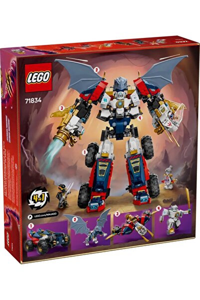 Other LEGO NINJAGO 71834 Zane's Multi-Function Ultra Mech