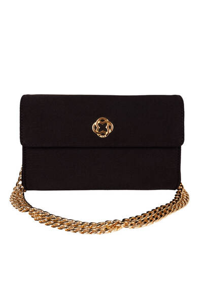 Aker Black Chain Strap Bag Cnt20193