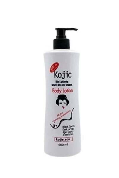 Kojic لوشن الجسم كوجي سان لتفتيح البشرة وعلاجها طبيعيًا، 600 مل