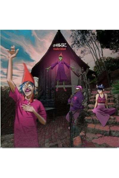 Plak İstasyonu Gorillaz Cracker Island LP Plak
