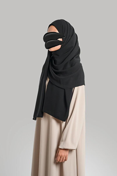 Lemaye Medine İpeği Soft Şal - Siyah