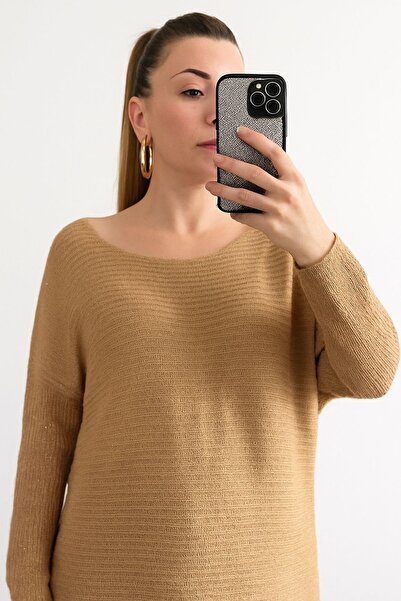 DLC Tekstil Pulover de tricotaj cu mânecă liliac