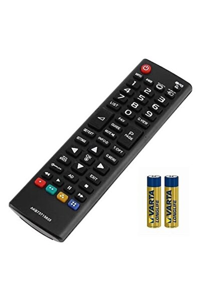 Parasource Remote control for LG LCD/LED AKB73715603, Parasource®, with batteries included