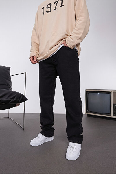 ElitWear Erkek Düz Baggy Pantolon