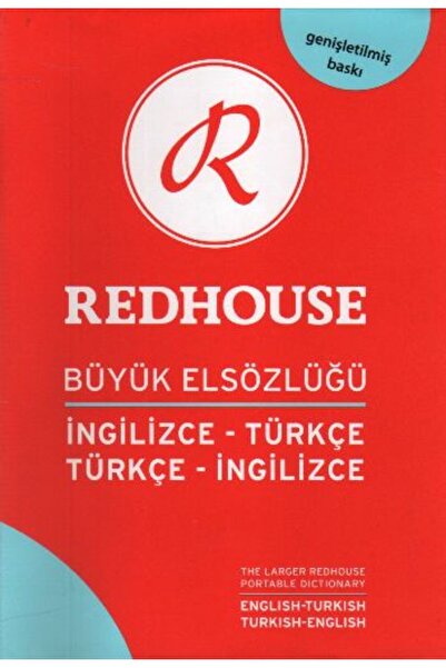 Timaş Yayınları Redhouse Büyük El Sözlüğü İngilizce Türkçe Türkçe İngilizce (...