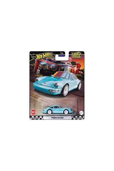 HOT WHEELS Macheta auto Porsche 964 Albastru 1:64 Hotwheels