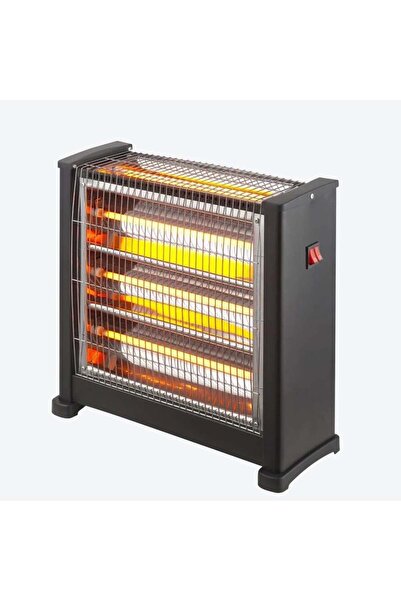 Kolin Rectangular Heater 1800W, Two-Way, 4 Heating Tubes, Black