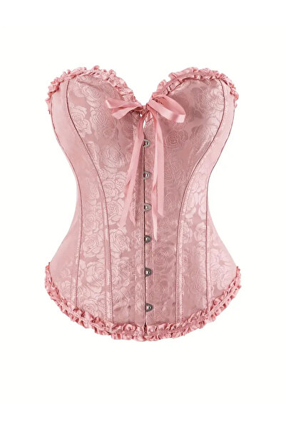 bzd Soluk Pembe Şık Korse