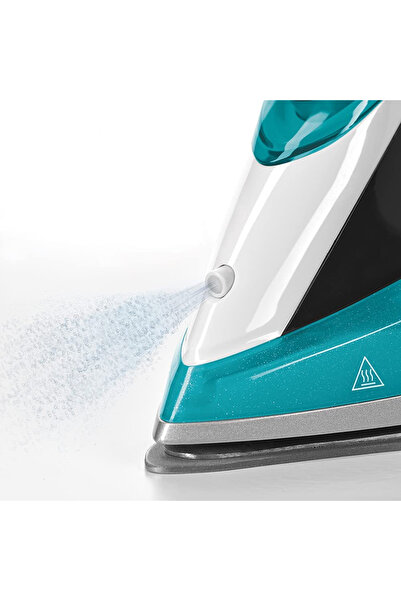 Vaporella Polti Quick & Slide QS220 – Steam Iron, 2400W, 250g Jet, Gray/Green