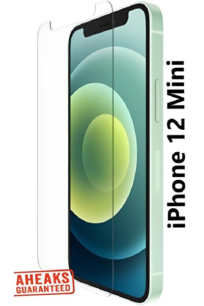 aheaks واقي شاشة نانو زجاجي فائق النحافة لهاتف آيفون - لاصق بالكامل وشفاف مع ...