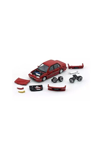 BM Creations Honda Civic ef2 Κόκκινο 1991 μοντέλο αυτοκινήτου 1:64