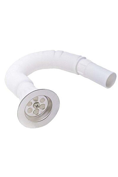 GENERIC4 Flexible white sink hose 1 1/4 inch
