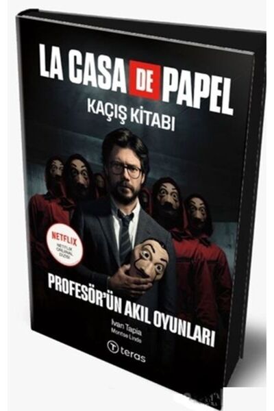 Timaş Yayınları La Case De Papel Kaçış Kitabı - Profesör'ün Akıl Oyunları (Ci...