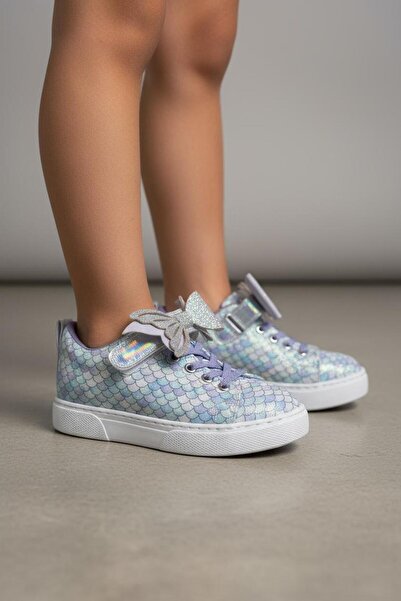 Görkem bebe ayakkabı ve tekstil Children's Mermaid Non-Slip Sole Sports Shoes