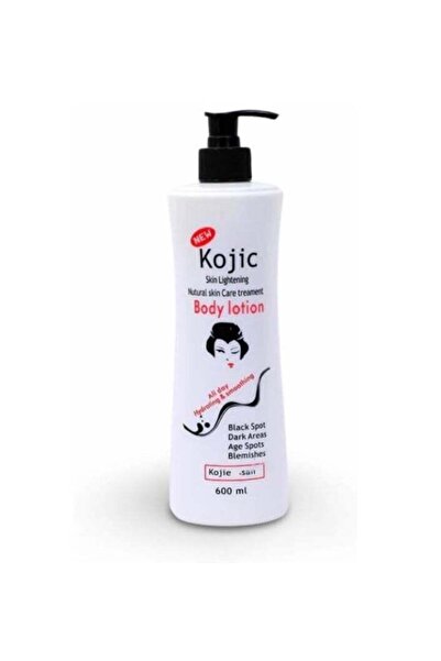 Kojic لوشن تفتيح الجسم 600 مل - عناية طبيعية للبقع الداكنة والشوائب وتفاوت لو...