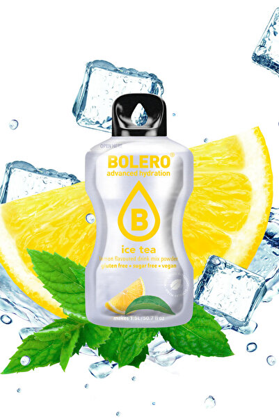 Bolero Advanced Hydration Drink Ice Tea Lemon Flavored Water Infusions (12 tablets)