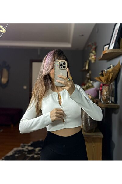 LUJJE Crop Triko Ceket