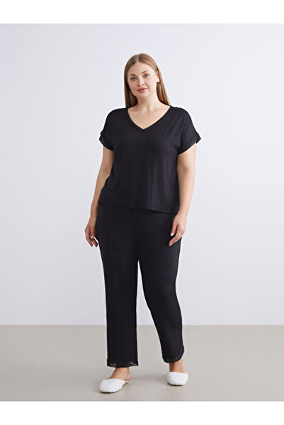 LC Waikiki V-Neck Women's Pajama Set