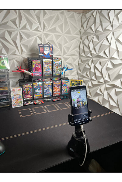 PureGlow 30cm x 30cm 1 Adet Beyaz 3D Abs Malzeme PVC Dayanıklı Duvar Paneli S...