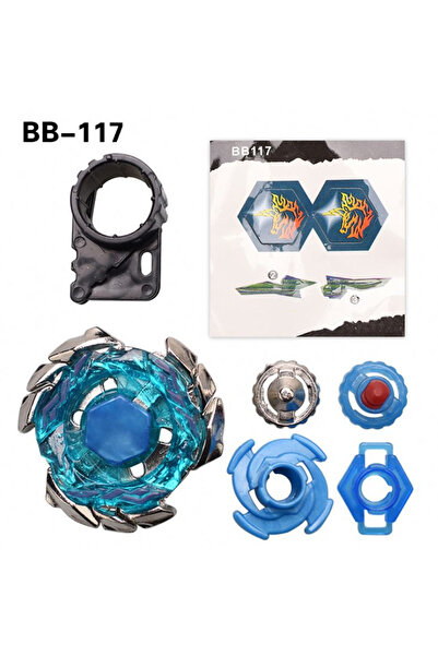 OEM Titirez 4D Rapidity, metal and plastic, Blitz Unicorno BB117, Attack, with launcher and metal tip