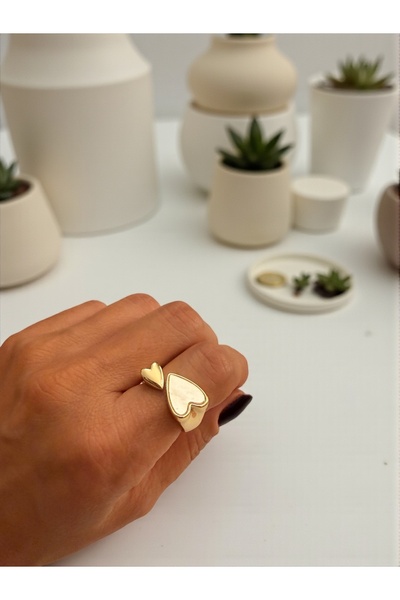 Bo Takı ve Aksesuar خاتم ذهبي قابل للتعديل