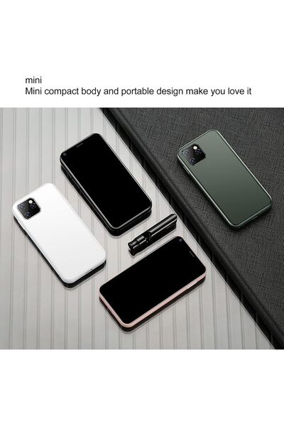 genernic XS11 Mini Smartphone, 3G Dual SIM, 1GB RAM 8GB ROM, Android 6.0, 2.5" (White)