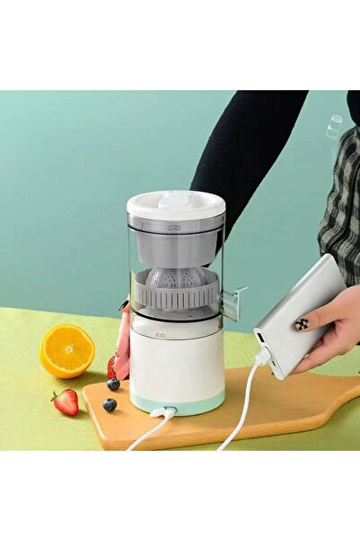 Generic Juices Machine USB Rechargeable Juice Extractor Household Electric Juicer Portable Beauty Blender