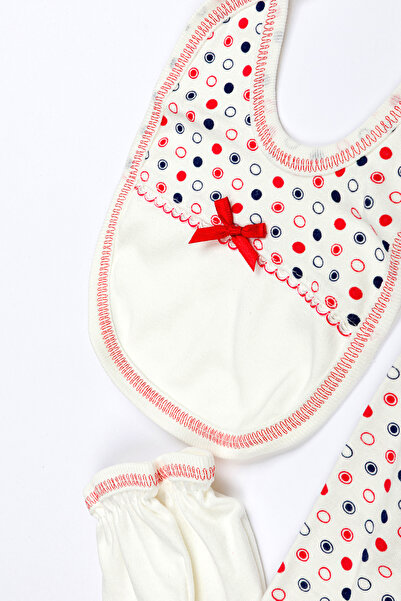 Lui Baby 5-Pack Newborn Hospital Release Cotton Rabbit Embossed